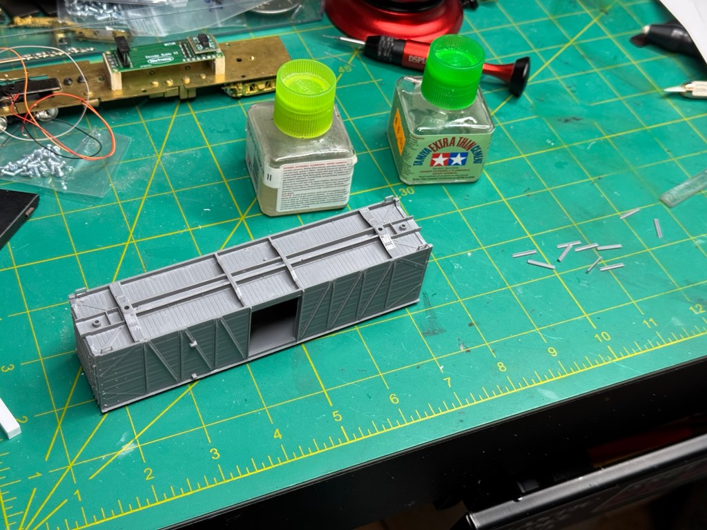 On My Bench: Modeling Joy, Tichy Box Car&nbsp;Edition