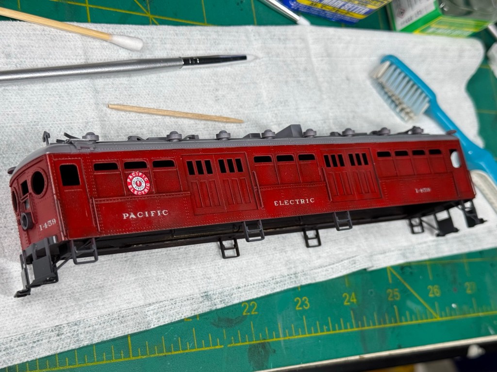 On My Bench: Pacific Electric&nbsp;Decals!