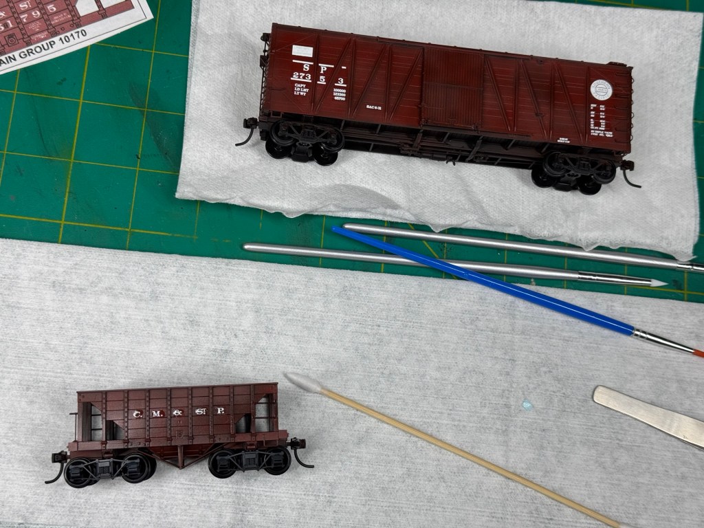 On My Bench: Tichy Freight Cars +&nbsp;Decals