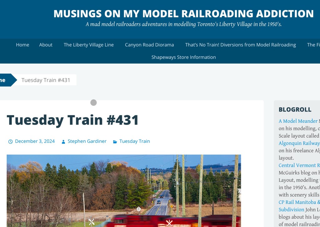 I Like Stephen Gardiner’s Tuesday Train&nbsp;Pictures