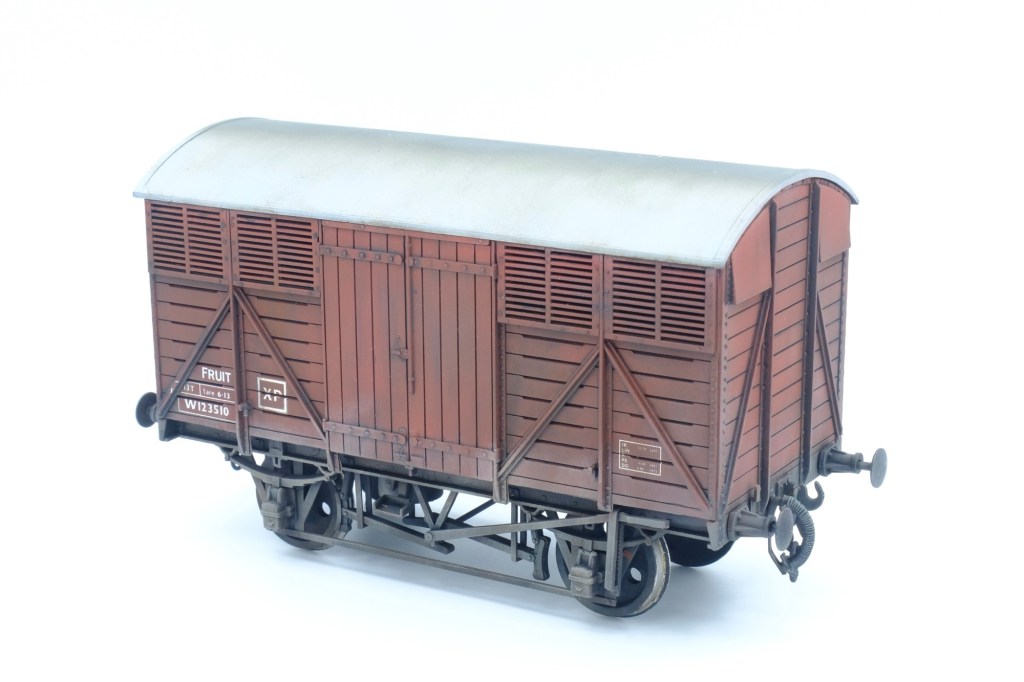 Call It Done: Peco Parkside O Gauge Fruit&nbsp;Van