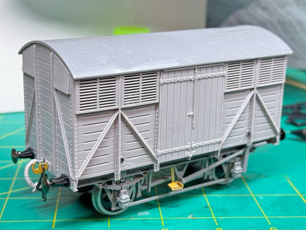 On My Bench: O Gauge Fruit Van Cleaned and Ready for&nbsp;Primer