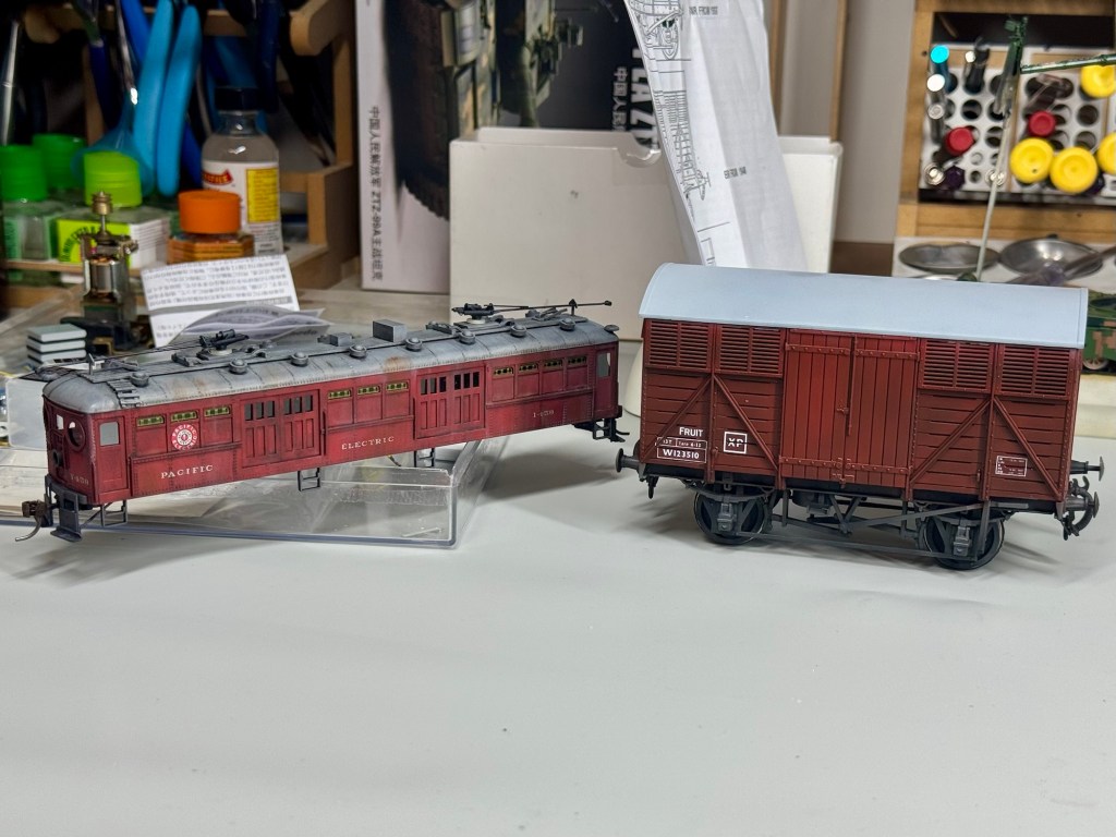 On My Bench: Trolley poles, couplers, and&nbsp;decals