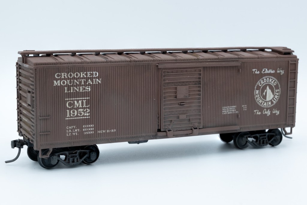 Call It Done: Crooked Mountain Lines HO Box&nbsp;Car